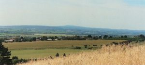 View of the hills of McLaren Vale
